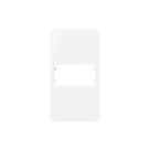 Placa para Condulete com Suporte MarGirius Sleek Caixa 3/4" para 1 Módulo Branca