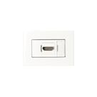 Placa Para Móveis 65x45 Com Tomada Hdmi Margirius Sleek Branca