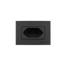 Placa Para Móveis 65x45 Com Tomada Margirius Sleek Colors 2p+t 20a Grafite Placa Para Móveis 65x45 Com Tomada Margirius Sleek Colors 2p+t 20a Grafite