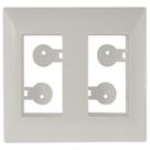 Placa para Móvel 2 Postos Aria Branca - 57203035 - TRAMONTINA