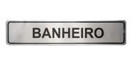 Placa para Sinalização 5x25 Banheiro Masculino Decore