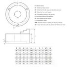 Placa para Torno 3 Castanhas Universais 5" 130Mm