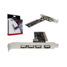 Placa Pci Com 5 Portas Usb 480 Mbps Dp-52