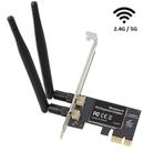 Placa PCI-E Express Wireless Dual Band 5G e 2.4G 2 Antenas KP-T119