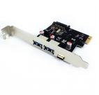 Placa Pci-E Usb 3.0 2 Portas 1 Porta Tipo C 3.1 Dp-33C Low Profile