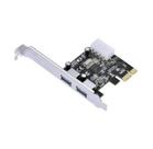 Placa pci-e usb 3.0 2 portas knup