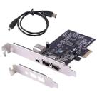 Placa PCIe Firewire ELIATER IEEE 1394A PCI Express de 4 portas