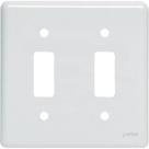 Placa Perlex Branca 4X4 (1 Saida+1 Saida) 23Pl11
