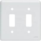 Placa Perlex Branca 4X4 (1 Saida+1 Saida) 23Pl11 Placa Perlex Branca 4X4 (1 Saida+1 Saida) 23Pl11