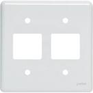 Placa Perlex Branca 4X4 (2 Saida+2 Saida) 23Pl22 Placa Perlex Branca 4X4 (2 Saida+2 Saida) 23Pl22