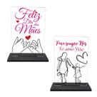 Placa Personalizada em Acrílico para o Dia das Mães Uma Homenagem Inesquecível