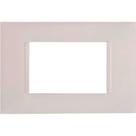 Placa Pial Plus+ Branca 4X2 (3Modulo) 618503Bc