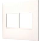 Placa Pial Plus+ Branca 4X4 (2+2 Horizontal) 618512Bc