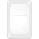 Placa Pial Pop Branca 4X2 - 1 Modulo Lgp21