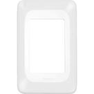 Placa Pial Pop Branca 4X2 - 3 Modulos Juntos Lgp23