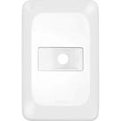 Placa Pial Pop Branca 4X2 - Saida Fio Lgp20F Placa Pial Pop Branca 4X2 - Saida Fio Lgp20F