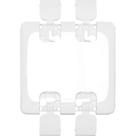 Placa Pial Pop Branca 4X4 - Cega Lgp40