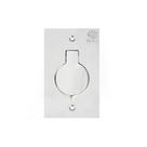 Placa Piso 4x2 Tomada Alumínio