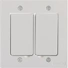 Placa Piso Aluminio Tramontina 4X4 Unha Para 2 Modulos Lux Placa Piso Aluminio Tramontina 4X4 Unha Para 2 Modulos Lux