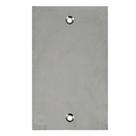 Placa Piso Inox 4x2 Cega Nova Stamplac