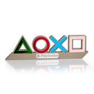 Placa Playstation Espelhado 3d Decorativo De Mesa Geek/Gamer