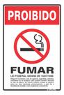 Placa Proibido Fumar 25x20cm Restaurante Bar Comercio