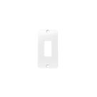 Placa pvc 1 tecla 3/4" branca - maxxbox