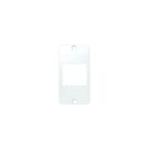 Placa pvc 2 teclas 3/4" branca - maxxbox Placa pvc 2 teclas 3/4" branca - maxxbox