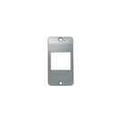 Placa pvc 2 teclas 3/4" cinza - maxxbox