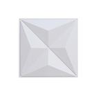 Placa PVC 25x25cm 3D Decorativa Autocolante Revestimento Plástico Auto Relevo com Vários Modelos