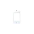 Placa pvc 3 teclas 3/4" branca - maxxbox Placa pvc 3 teclas 3/4" branca - maxxbox