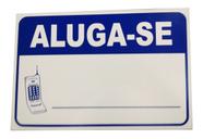 Placa Pvc Aluga-se Auto-adesiva Jaime