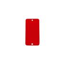 Placa pvc cega 3/4'' vermelha - maxxbox Placa pvc cega 3/4'' vermelha - maxxbox
