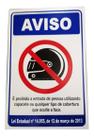 Placa Pvc Proibido Entrada Capacete Auto-adesiva Jaime Placa Pvc Proibido Entrada Capacete Auto-adesiva Jaime