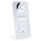 Placa QR Code Avaliação Google Comércio Loja Branco