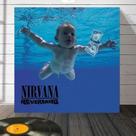 Placa Quadro Decoração Disco Nirvana Nevermind 20x30cm