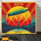 Placa Quadro Disco Led Zeppelin Impressão Direta Mdf 20x20cm