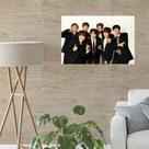 Placa Quadro Em Mdf Kpop Bts 30x42cm Alta Qualidade