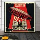 Placa Quadro Led Zeppelin Álbum Mothership Mdf 20x30cm Placa Quadro Led Zeppelin Álbum Mothership Mdf 20x30cm