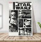 Placa Quadro Mdf Star Wars Tam 30x30cm Alta Impressão