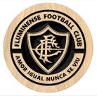 Placa Quadro Redondo Medalhao Mandala Fluminense Tauari 23cm