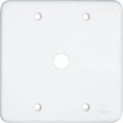 Placa radial pollar 4x4 furo central
