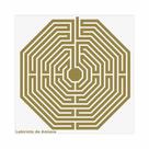 Placa radionica 14cm - labirinto de amiens