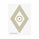 Placa radionica 14cm - losango solar
