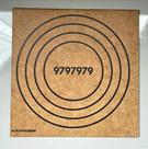 Placa Radiônica Alta Vitalidade 17x17 cm em MDF com Espessura de 3mm