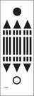 Placa Radiônica Luxor 17X 6,5 EM PVC 19X8 CM