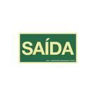 Placa Saída 15 X 30 - Sinalize