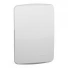 Placa Schneider Miluz Branca 4X2 - Cega Com Suporte - S3B57200