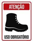 Placa sin. ps 083 atenção uso obrigatorio