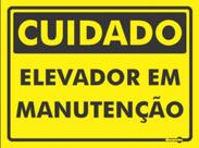 Placa sin. ps 440 cuidado elev.em manut